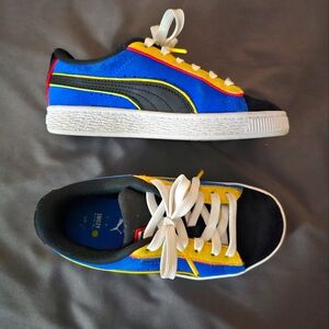 Puma Kids Sneakers - Blue and Yellow